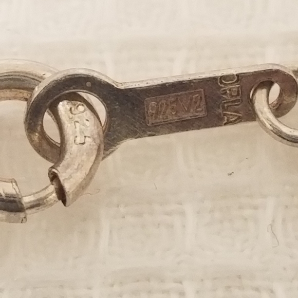 3 Item Bundle 24 inch925 Silver Necklace With925Silver Charm and NWT Tawi Wallet - Picture 8 of 13